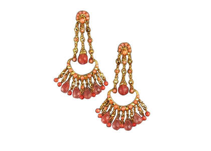 Gold Plated | Chandelier Earrings